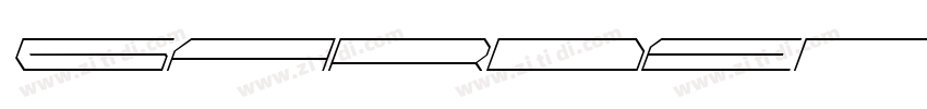 Gardenzi   DemiObliq字体转换